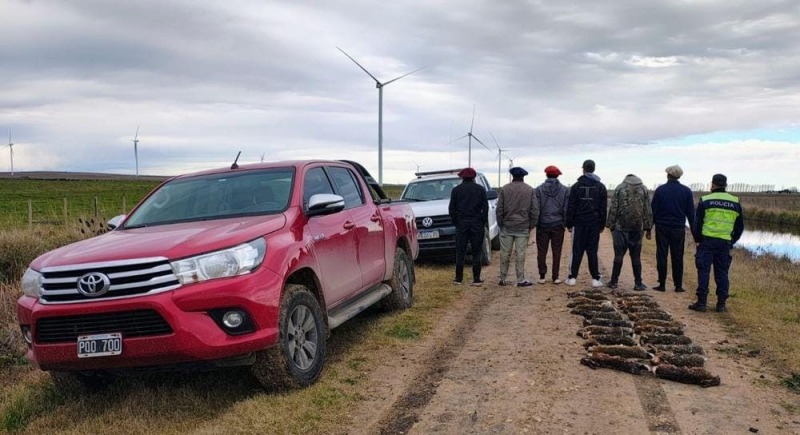 Ocho infraccionados por caza furtiva en Espigas
